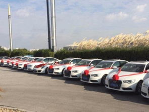 上海白色奧迪A6L婚車隊 無需通過婚慶公司，直接租車更便捷