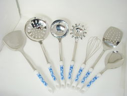 皇晶廚具七件套圖片,韓式廚具批發(fā),不銹鋼精美廚具訂做 生產(chǎn) 河北韓國風(fēng)情廚具